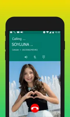 Soyluna Call Prank android App screenshot 0